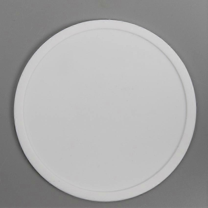 Silicone Round Coaster, Waterproof Potholders, Non-Slip Soft Table Mat, Heat-Resistant Multipurpose Indoor Outdoor PlaceMat, Home Kitchen Decor, 3.54