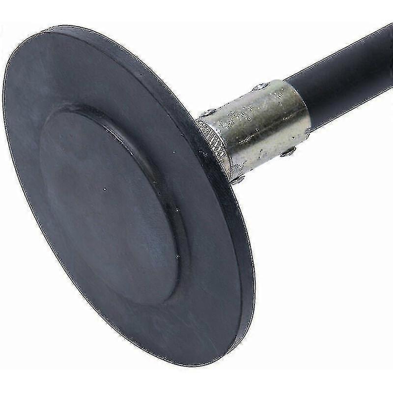 100mm Locking Drain Rod Plunger Head Sewerage Pipe Unblocker Screw Adapter