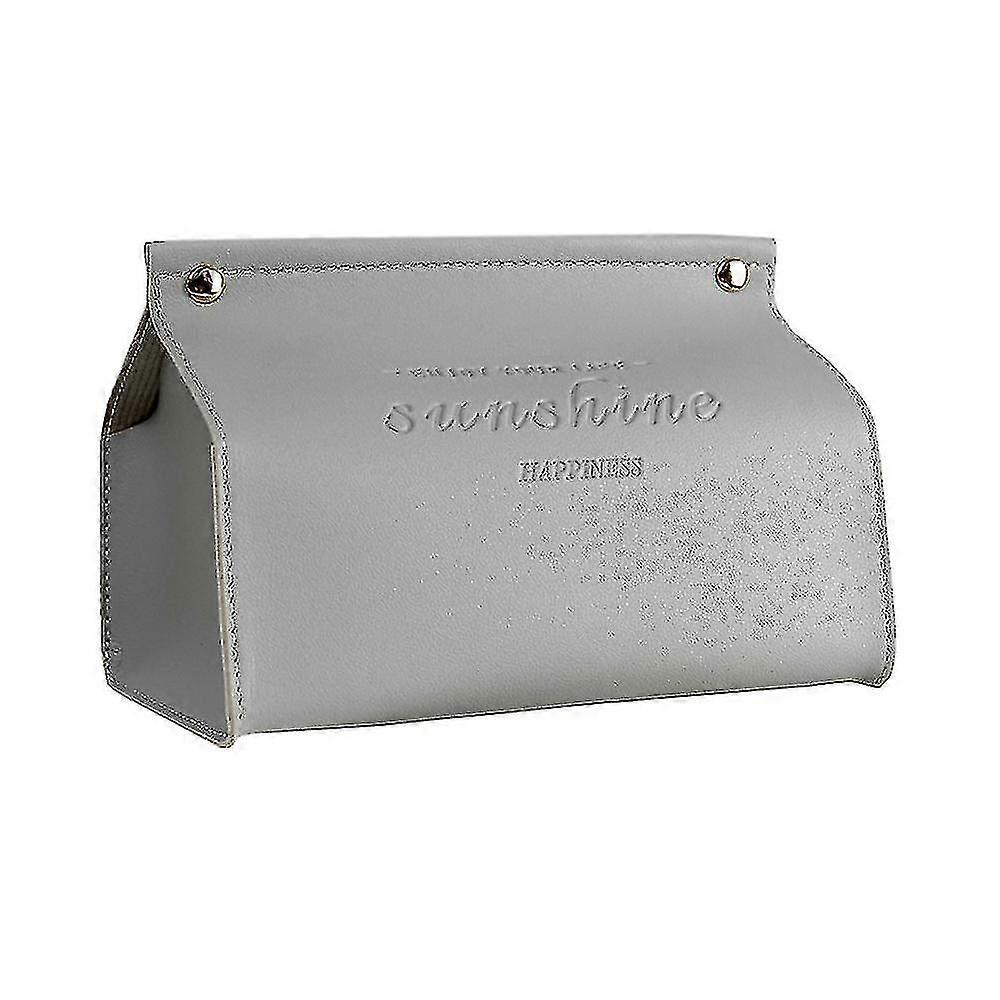 House Decorative Leather Tissue Box Holder