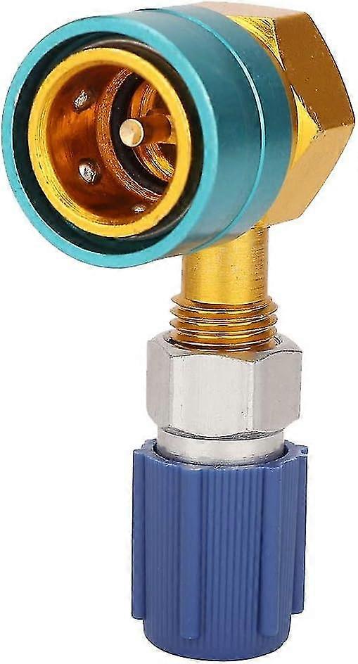 Car air conditioning accessories low voltage side quick coupler adapter R1234YF to R134A for most European and American cars