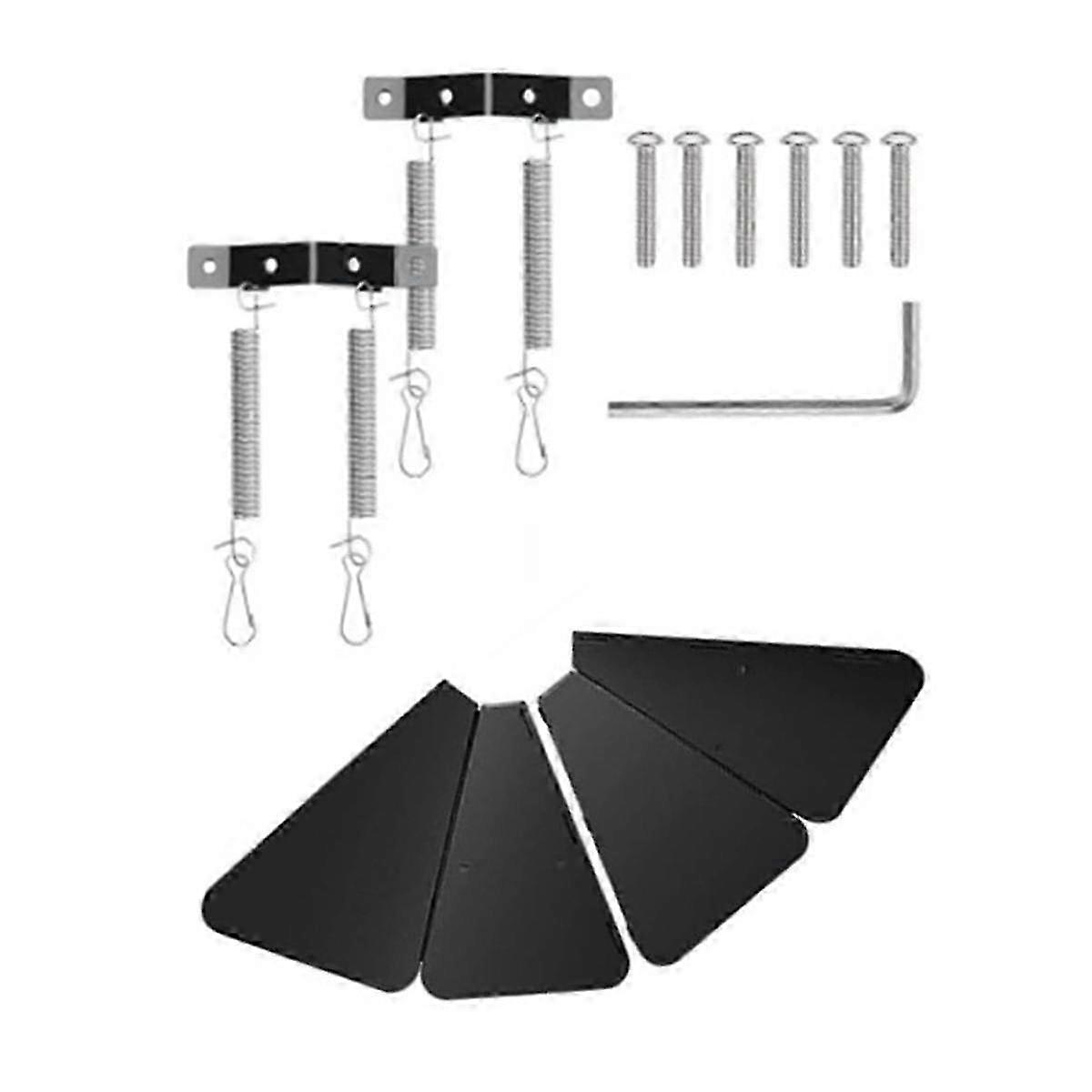 Squirrel Proof Bird Feeder Baffle Guard Squirrel Flapper Bird Feeder with Anti-Theft Rotation Hangi