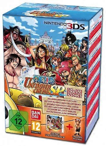 One PieceFigurine Inside!(3ds) - PAL - New & Sealed