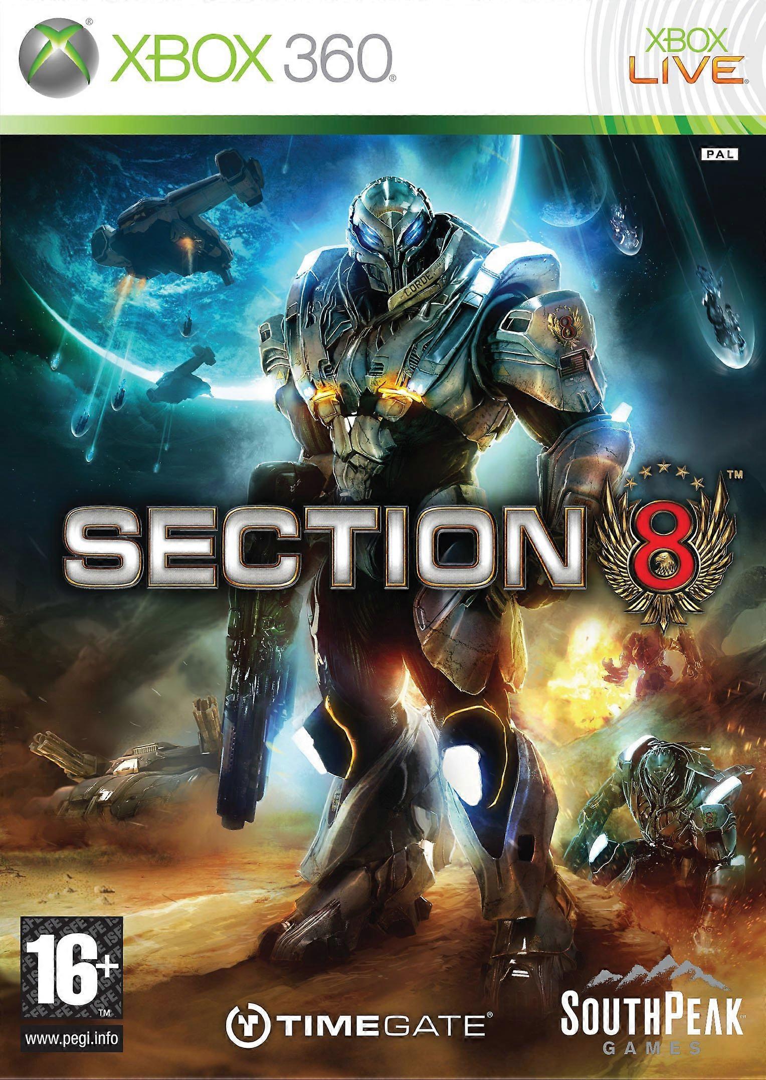 Section 8 (Xbox 360) - PAL