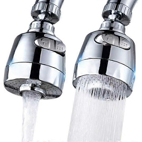 360 Nozzle for Faucet with Shower - Adapter for Kitchen Faucet silver