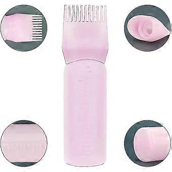 Root Comb Applicator Bottle, 6 Ounce Applicator Bottle For Hair Dye Bottle