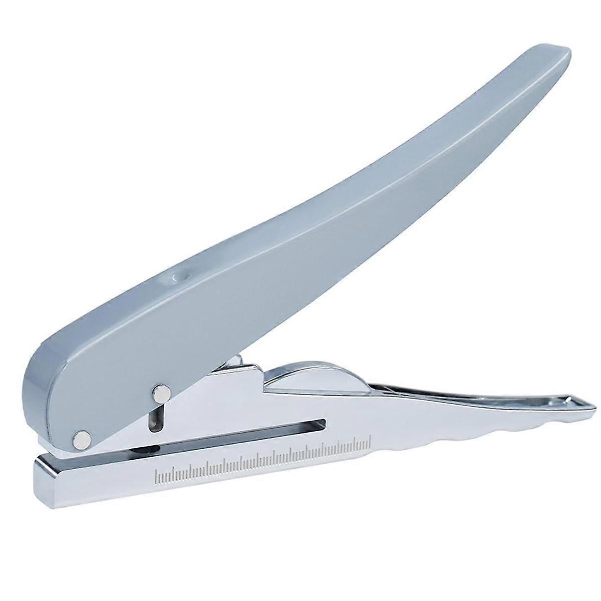 Single Hole Punch, Heavy Duty Hole Puncher Single, Paper Punch Portable Hand Held Long Reach Hole Punch 6mm