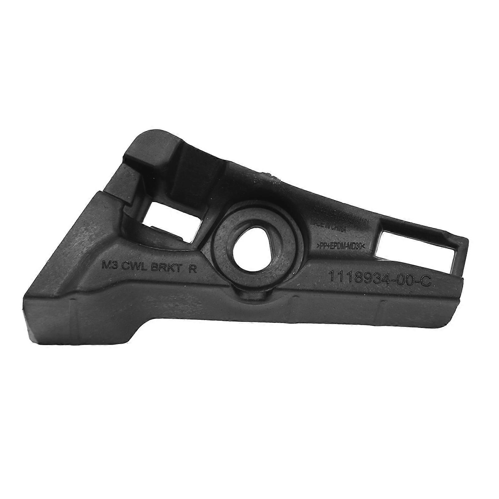 Passenger Cowl Screen Carrier Support 1118934 00 C Right Front Bracket Replacement for Tesla Model 3 2017 and Up