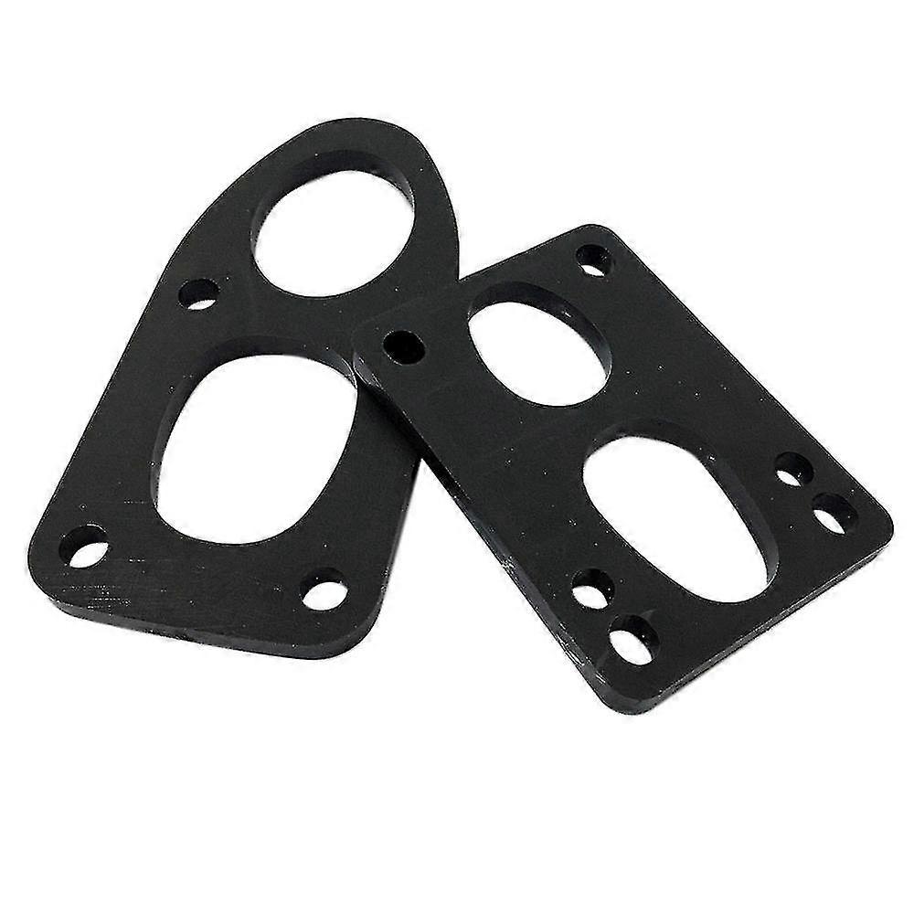skateboard riser pads 6mm (1/4inch) u-shape soft longboard pads