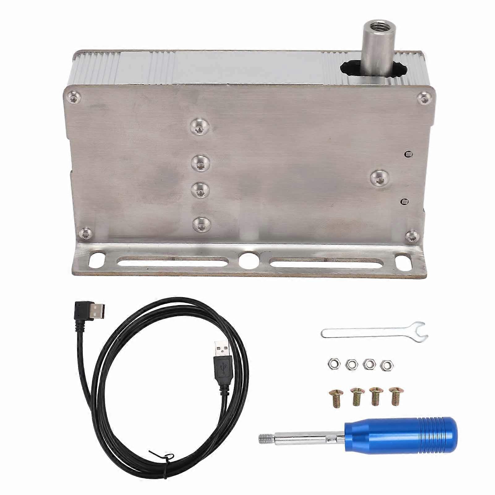 USB Sequential Shifter PC Sim Racing Game Shifter for Windows 11 10 7 XP for Logitech G25 G27 for PXN for Thrustmaster T500 Blue NO.3529