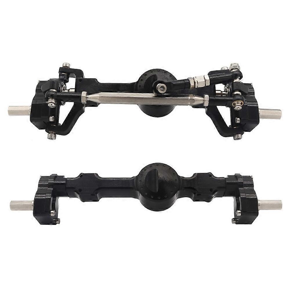 Full Metal Front and Rear Portal Axle for MN D90 MN-90 MN96 MN98 MN99S MN45 1/12 RC Car Upgrade Par