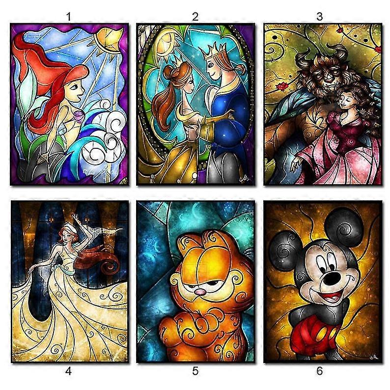5d Διαμαντένια Ζωγραφική Kit Disney Πριγκίπισσα Πλήρης Γύρος Στρας Μωσαϊκό Διαμάντι Κέντημα Κινούμενα Σχέδια 3d Σταυρός Stitch Kits Αρχική Διακόσμηση Δώρα