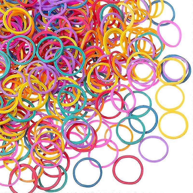 1000 Mini Rubber Bands Soft Elastic Bands