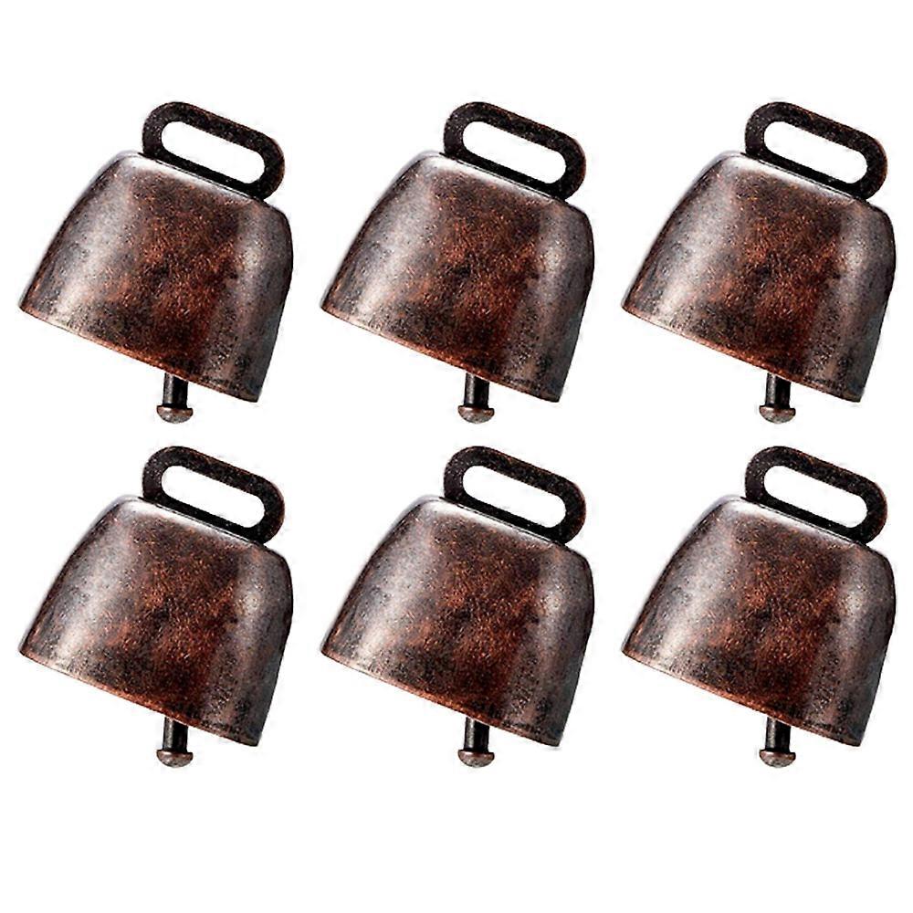 Vintage Cowbell μετάλλων εξατομικευμένο μίνι καμπάνα χαλκού Bell ελαφρύ αντι-χαμένο κουδούνι κατοικίδιων ζώων