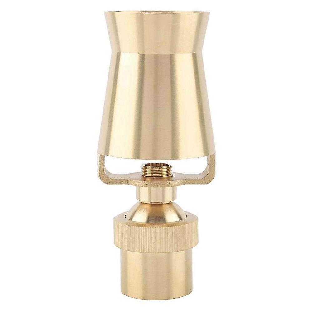 Mässing justerbar istornskaskad för fontäner sprinklerhuvud (1 tum DN25)