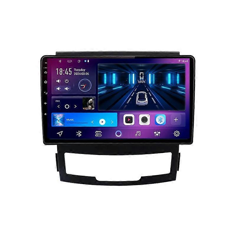 2 Din For Ssangyong Korando Actyon 2010 - 2013 Carplay 4G WIFI Android Auto Car Radio Player Stereo Car Multimedia Video player GPS Navigation DSP RDS