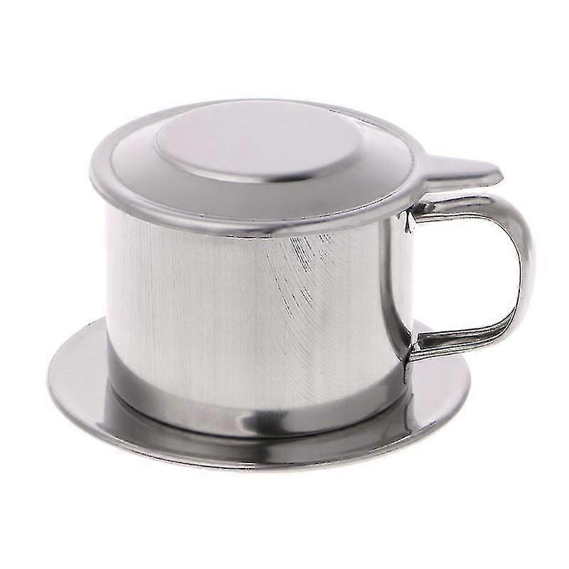 Vietnamese Coffee Filter Stainless Steel Maker Pot Infuse Cup Serving Delicious