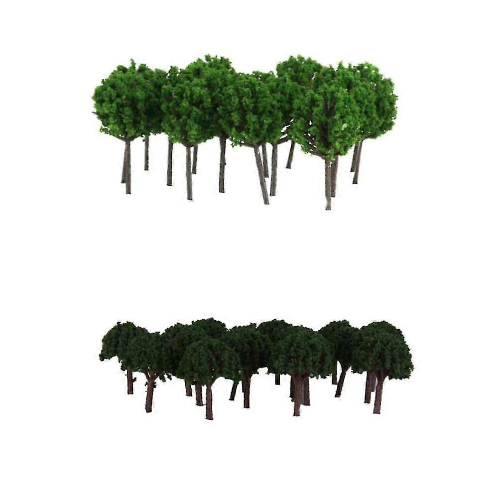 1:300 Scale Plastic Model Trees