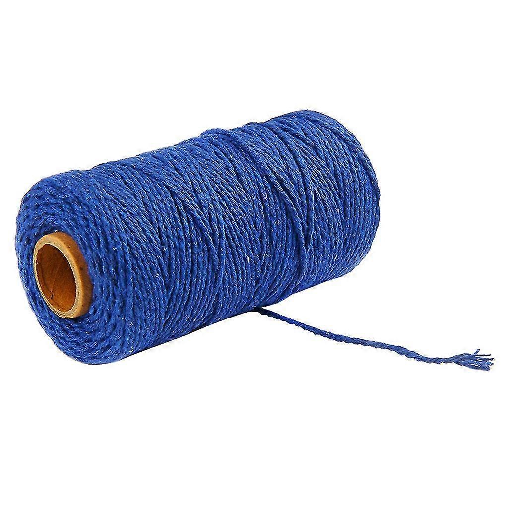 100m Long/100yard Pure Cotton Twisted Cord Rope Crafts Macrame Artisans String