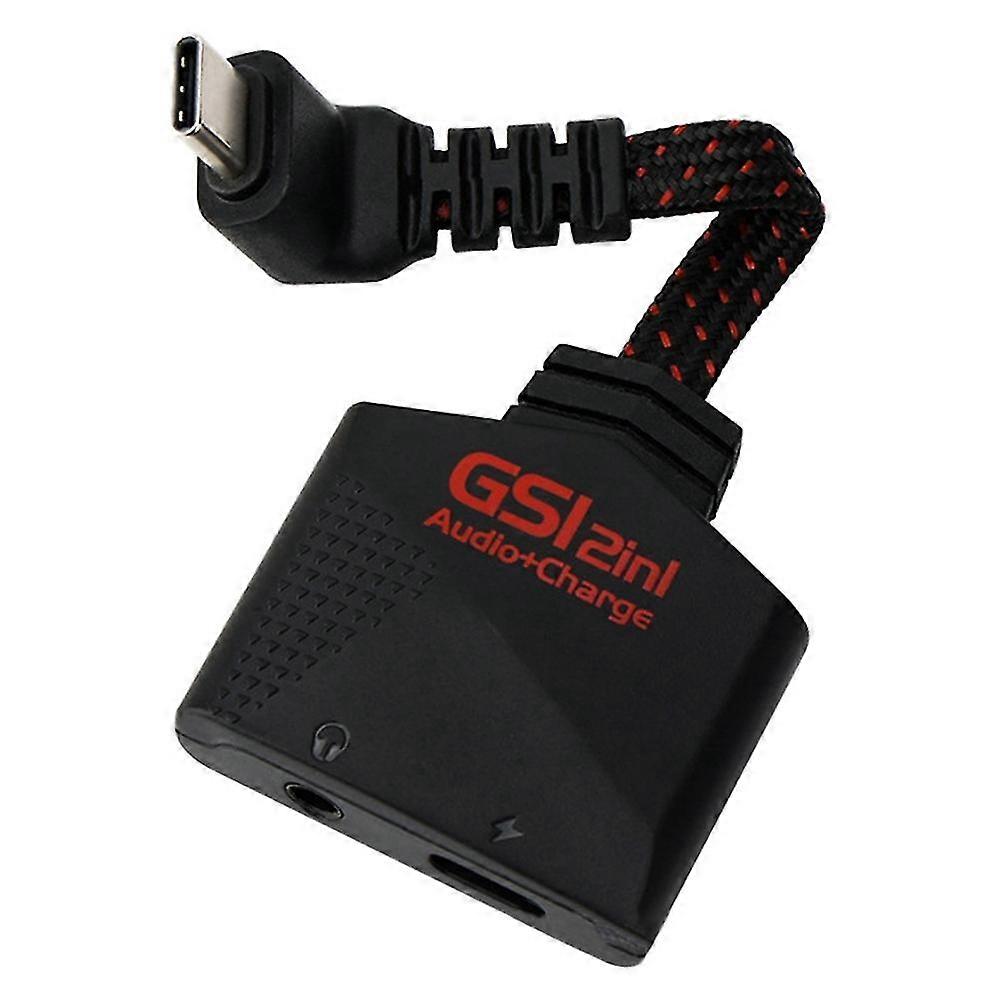 Game Live Sound Card Usb Sound Card Type-c Charging 2-in-1 Hi-rse Mobile Game Sound Card External D