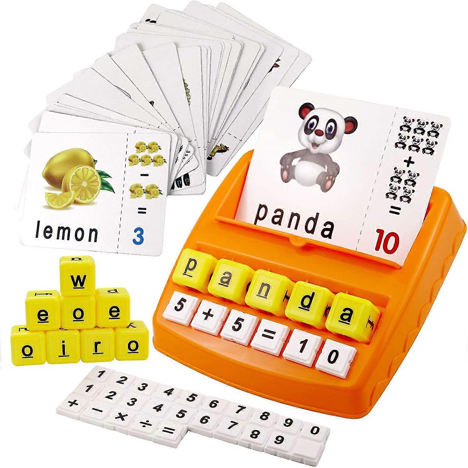 Matching Letter Game, Alphabet Reading & Spelling, Words & Objects Recognition