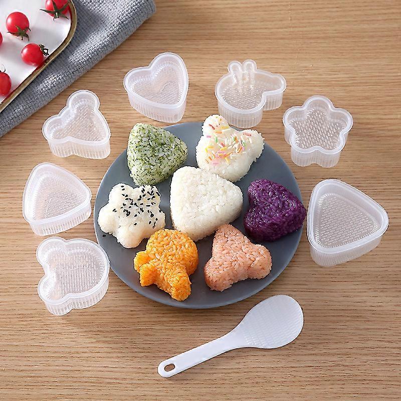 Cartoon Shape Rice Ball Set Sushi Mold