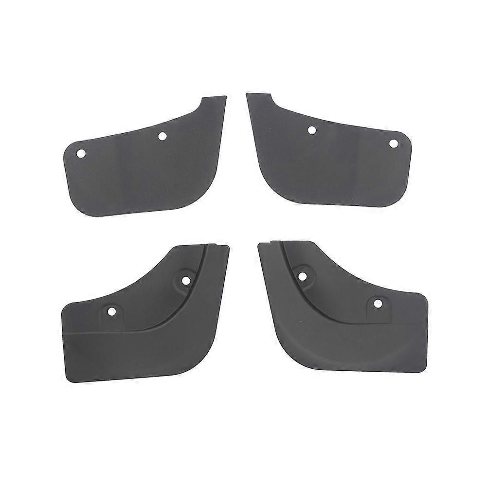 For Tesla Model 3 / Model Y 4 stk bakhjul bilmodifikasjonstilbehør TPE slagfast