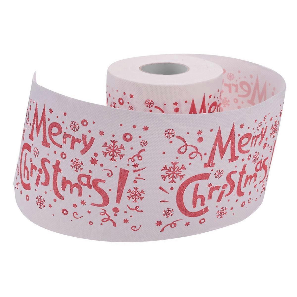 5 Styles Santa Paper Roll Tissue Paper Towels Christmas Decorations Xmas Santa Office Room Toilet P