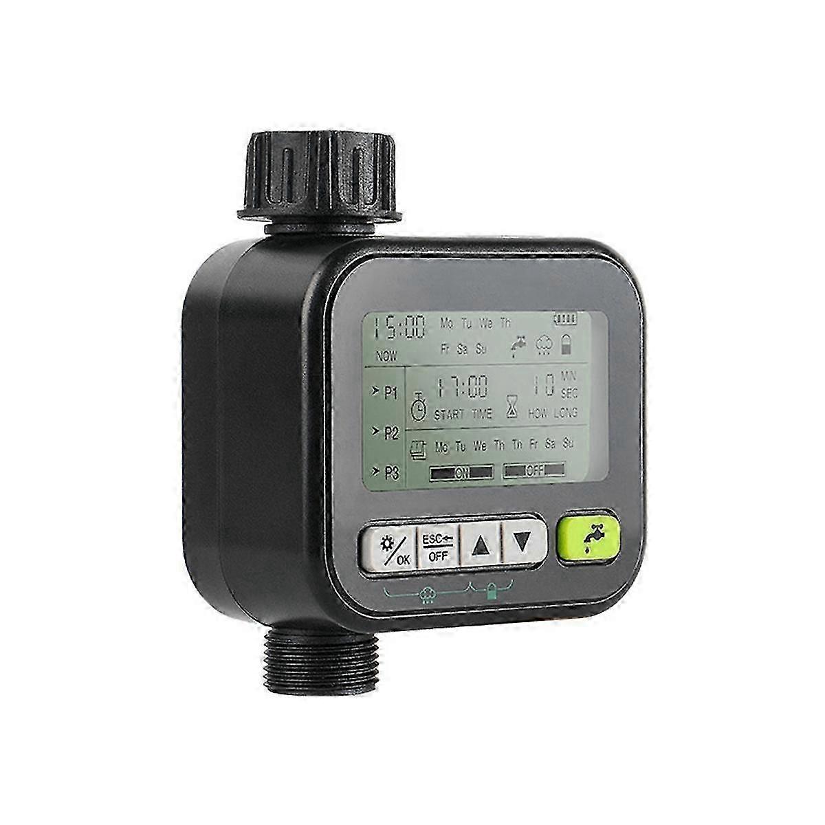 Automatic Watering Controller, Timed Garden Watering Controller, Garden Intelligent Sprinkler Irrigation System,b