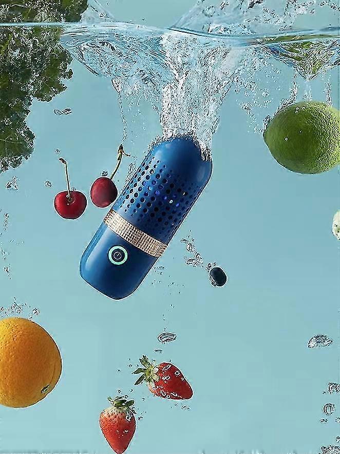 Donlim Capsule Fruit And Vegetable Washing Machine Wireless Household Automatic Vegetable Washing Machine Food Material Purification Machine Vegetable