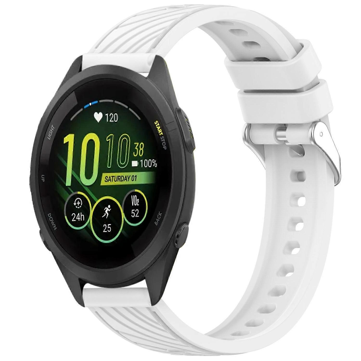 Silicone Watch Band For Garmin Forerunner 265S