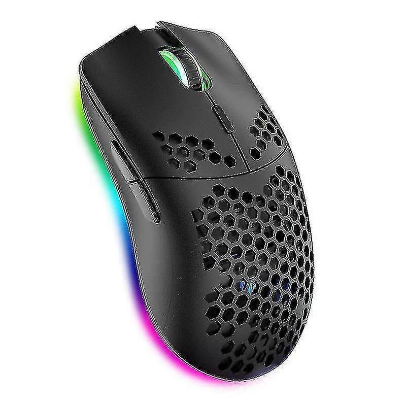 Wireless Gaming Mouse, Computer Mouse With Honeycomb Shell, Ergonomic