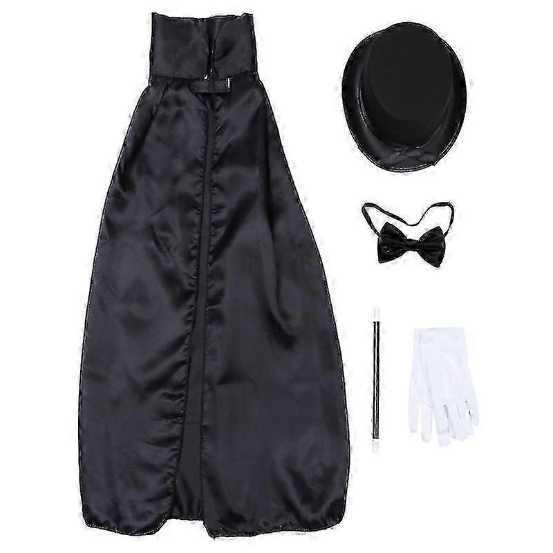 6pcs Magician Kostuum