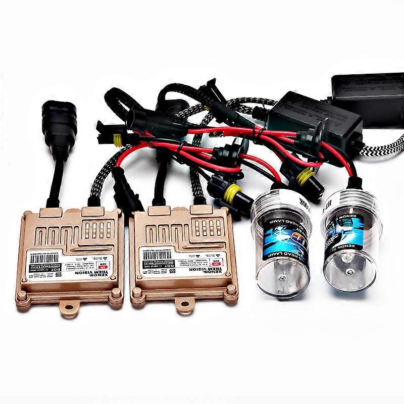 H7 55W Car Xenon light Slim Ballast kit HID Head bulb 12V H1 H3 H11 h4 hid kit 4300k 6000k Replace Halogen