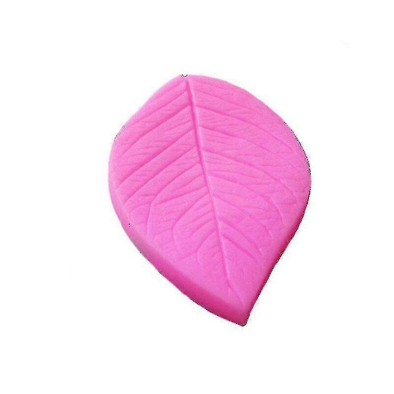 Miniowl-new Leaf-shaped Silicone Mold - Leaf-shaped Cake Decorates The Mold - 1pc