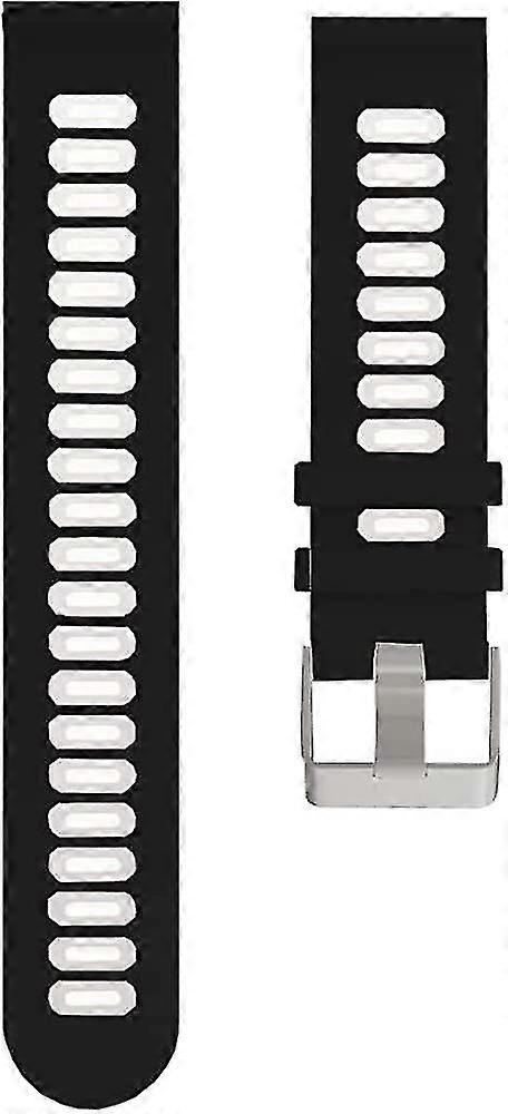 Silicone Strap, Quick Release Rubber Sports Strap Two-Tone