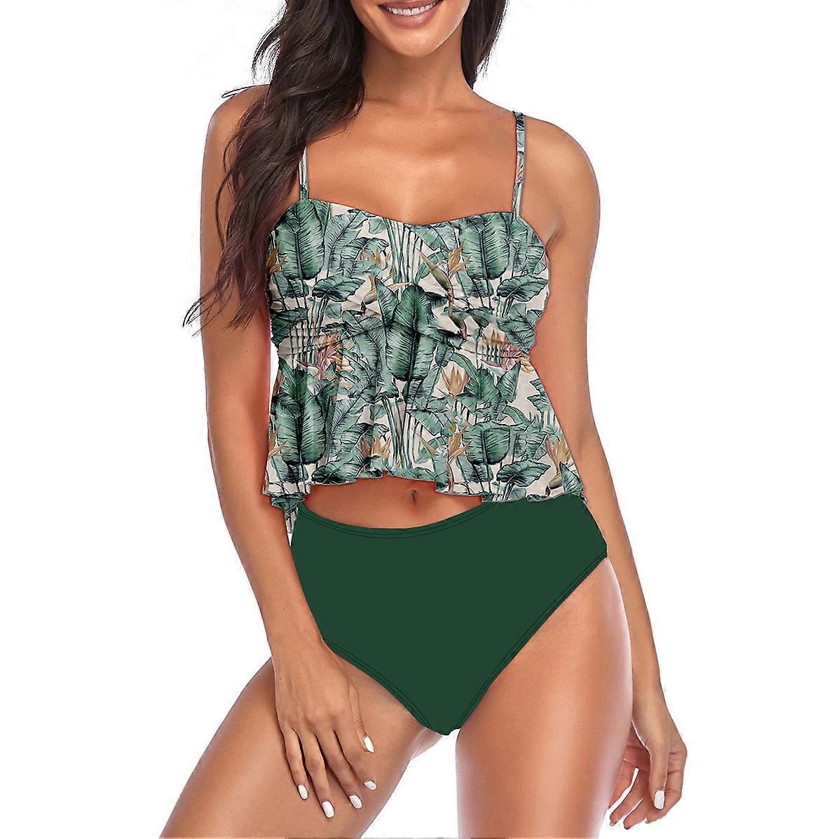 Bayan 2 Parça Mayo Seksi Suspender Bikini Beach Backless Beachwear