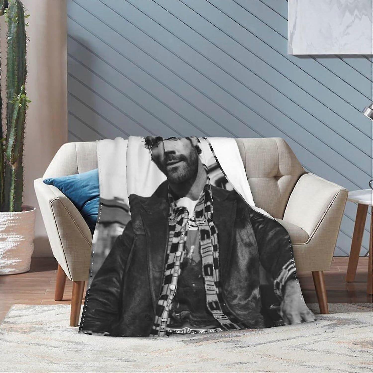 جاريد الممثل باداليكي رمي بطانية ، بطانيات رمي خفيفة الوزن من الفانيلا فائقة النعومة بطانيات تكييف الهواء الدافئ Fjvrivjh2174