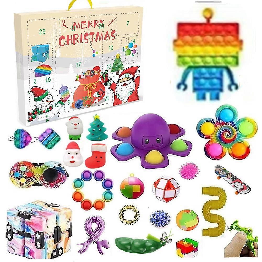 Kids' Party Favor Idea - Νέο χριστουγεννιάτικο Advent Calendar DIY παιχνίδι με αντίστροφη μέτρηση 24 ημερών