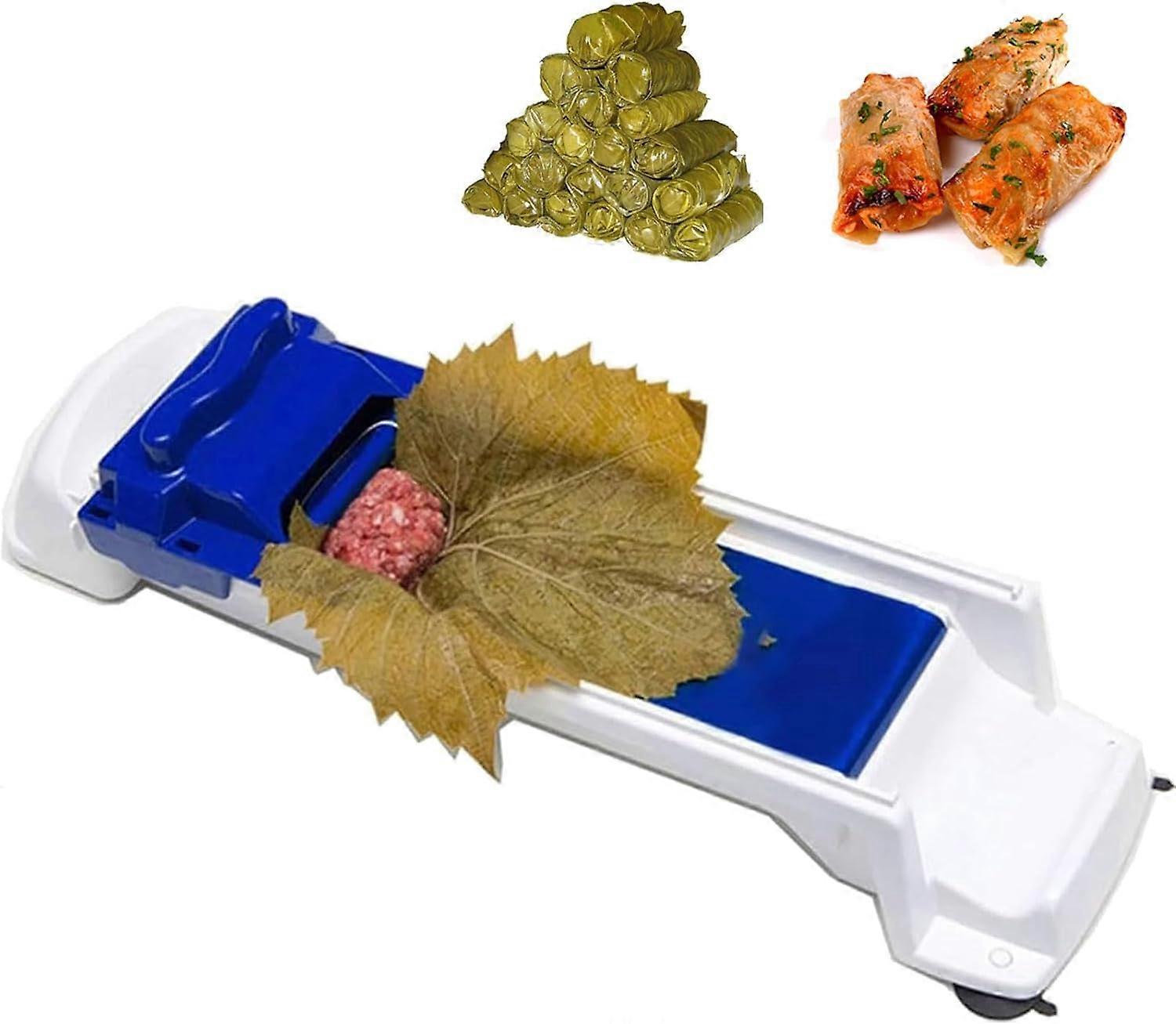 Druivenbladeren Roller Machine, Plantaardig Vlees Rolling Tool, Magic Sushi Roll Maker DIY Rolling Tool voor gevulde druiven- en koolbladeren