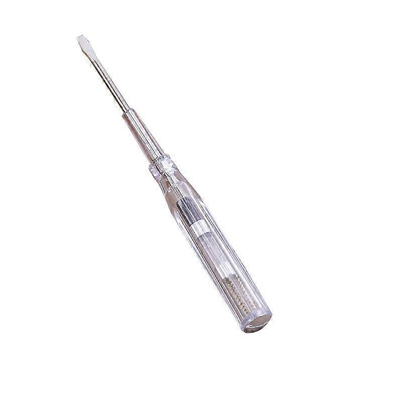 100-500V Practical Plastic Induced Electric Tester Screwdriver Probe with Indicator Light Digital Voltage Tester Pen Detector