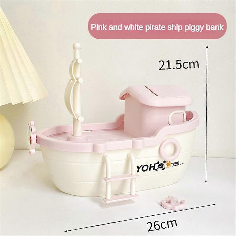 Diy 26cm*21.5cm Diy Piggy Bank Child Cartoon Anti-fall Piggy Bank Saving Money/financial Management/savings Toys Brain Game Cute