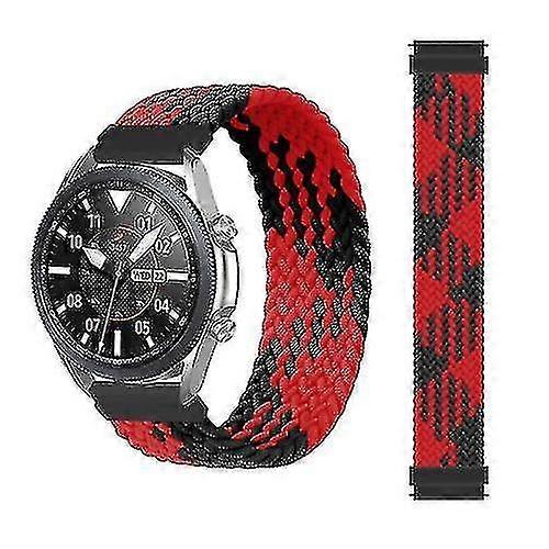 For Garmin Vivoactive 3 Adjustable Nylon Braided Elasticity Replacement Strap Watchband