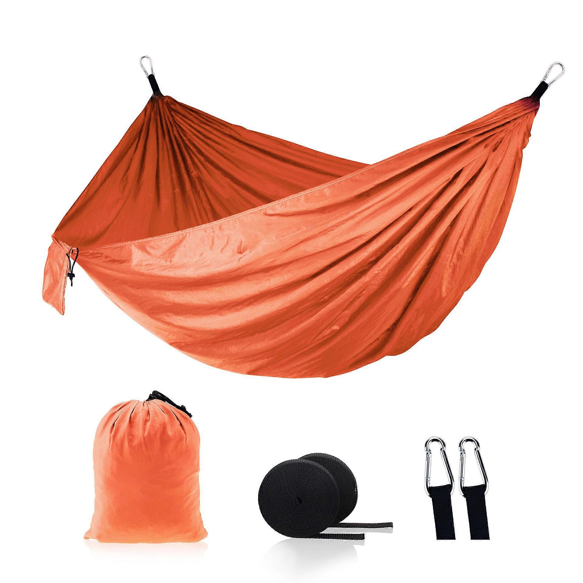 Camping Hammock Double & Single Portable Hammocks With 2 Tree Straps,portable