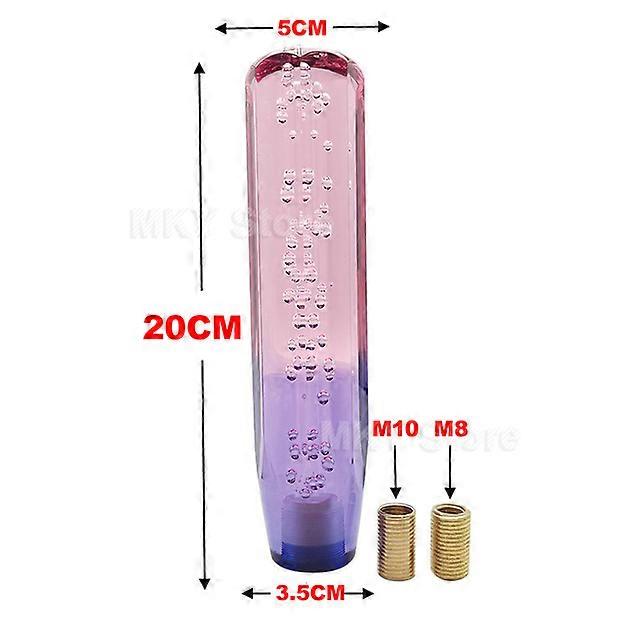High Quality 10/15/20CM Car Gear Shift Knob Acrylic Manual Transmission Shifter Bubble Car Gear Shift Knob