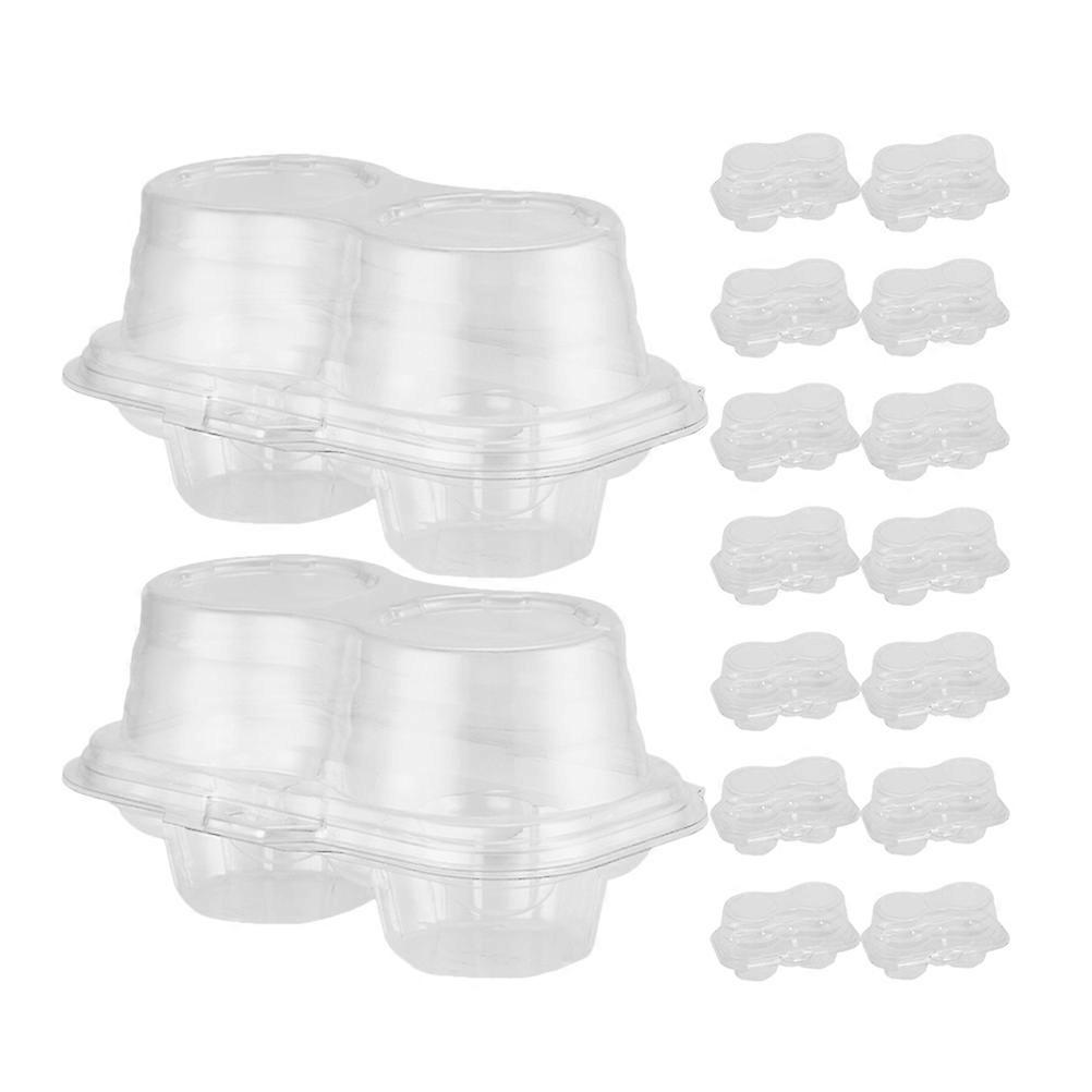 50pcs Cake Box Cupcake Container Muffin Box Cake Storage Container Bakery Box Accessory