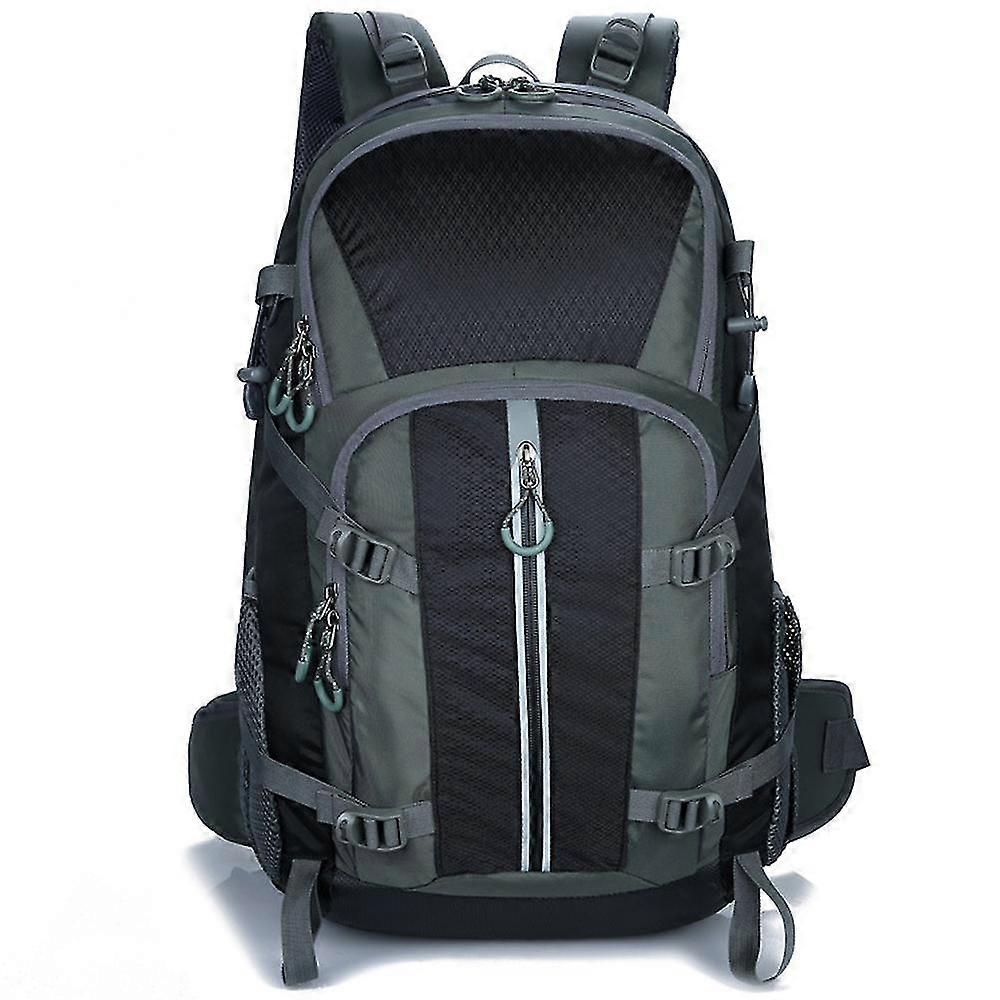 Water Splashing-proof Portable Multifunctional Mountaineering Backpack With Outer Mountaineering Bag