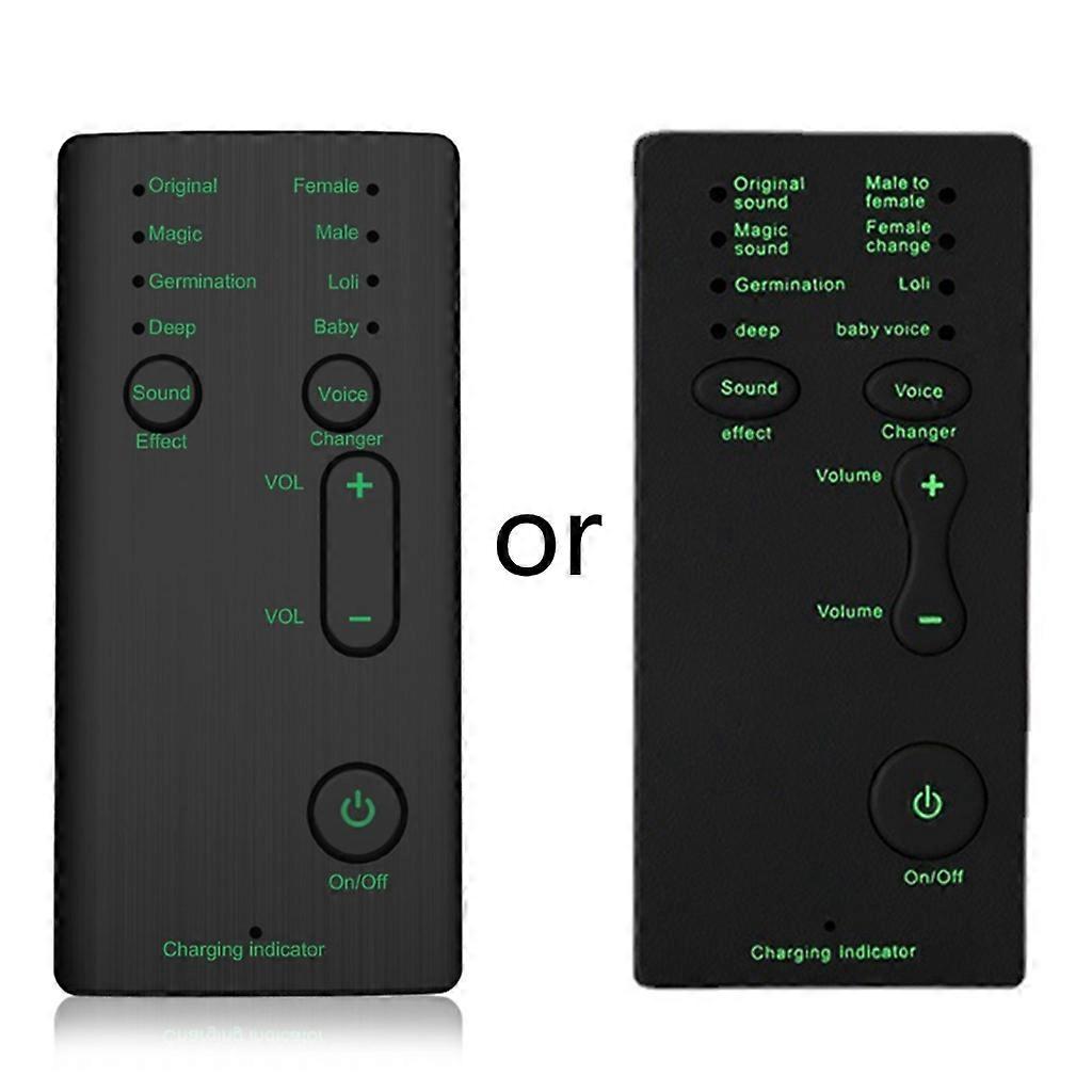 Mini 7 Different Sound Changes Voice Changer Device Microphone Effects Machine