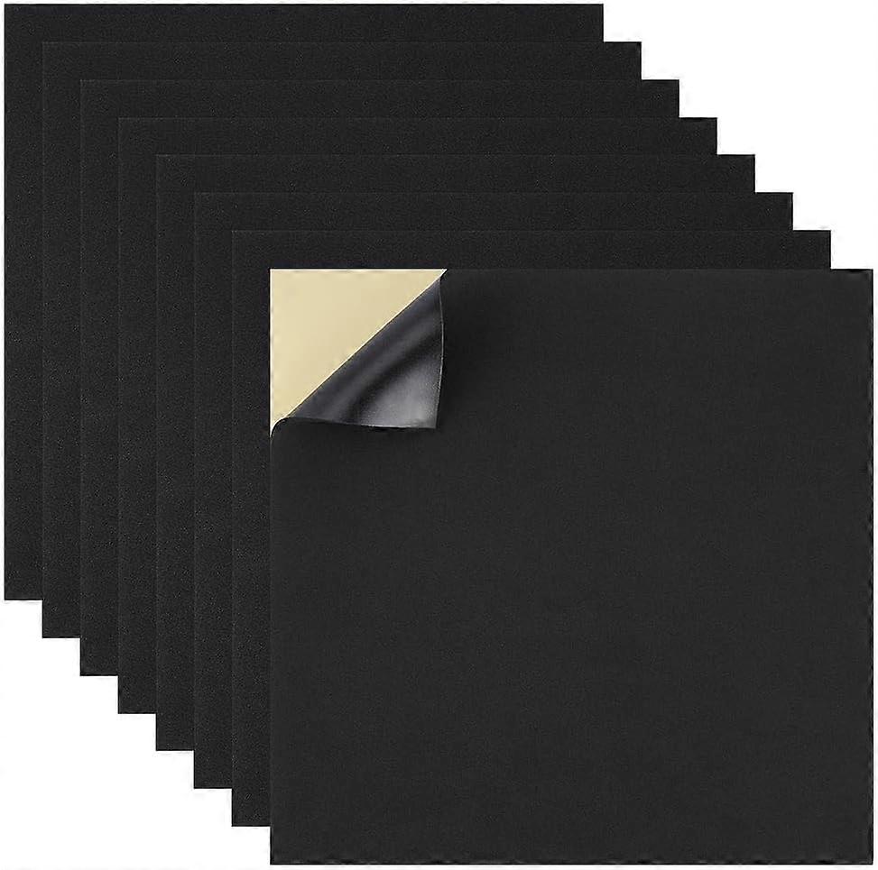 Adhesive EVA Foam Craft Sheets Square Black 300x300x3mm