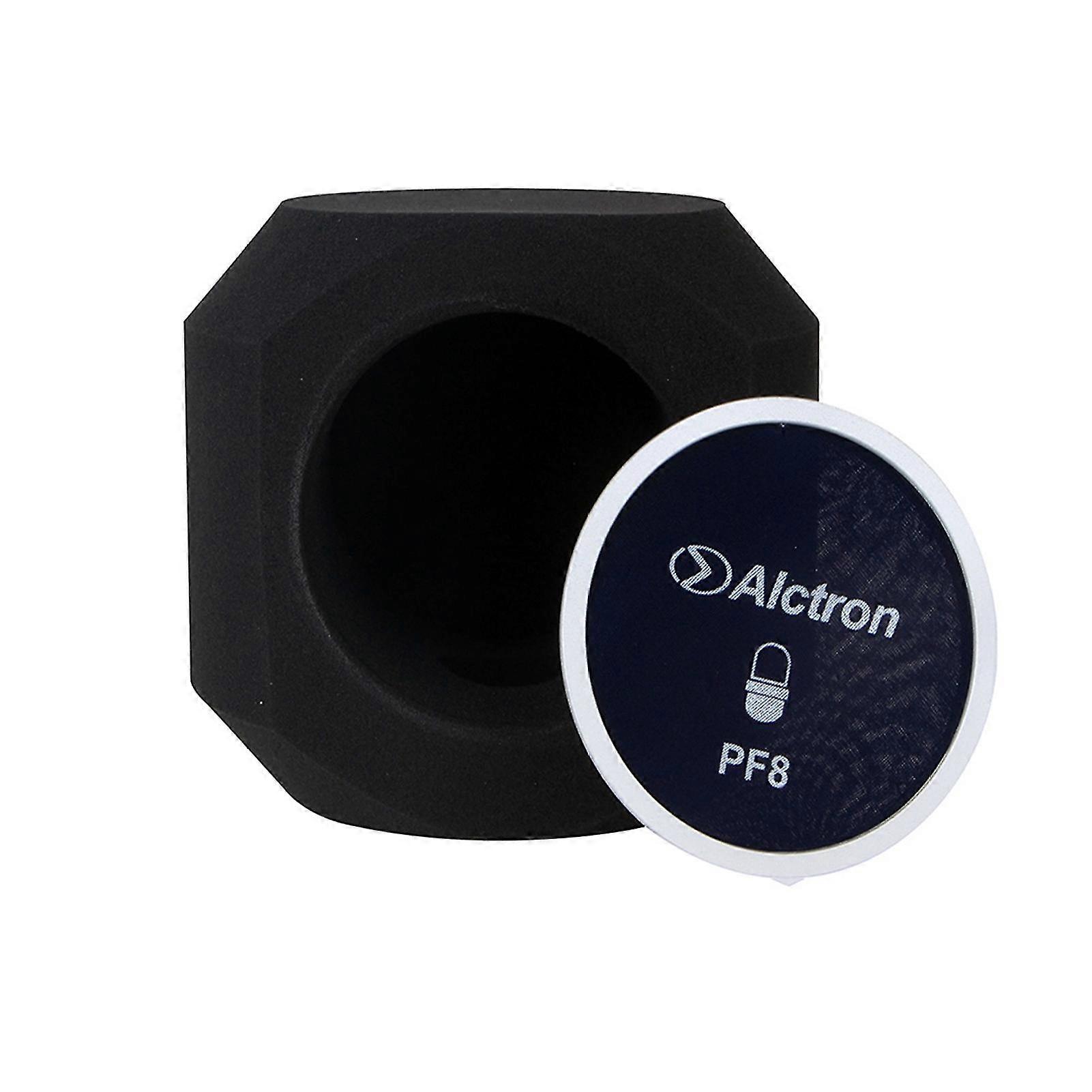 Pf8 Studio Mic Screen Portable Noise Reduction Metal Acoustic Filter Windproof Screen For Microphone