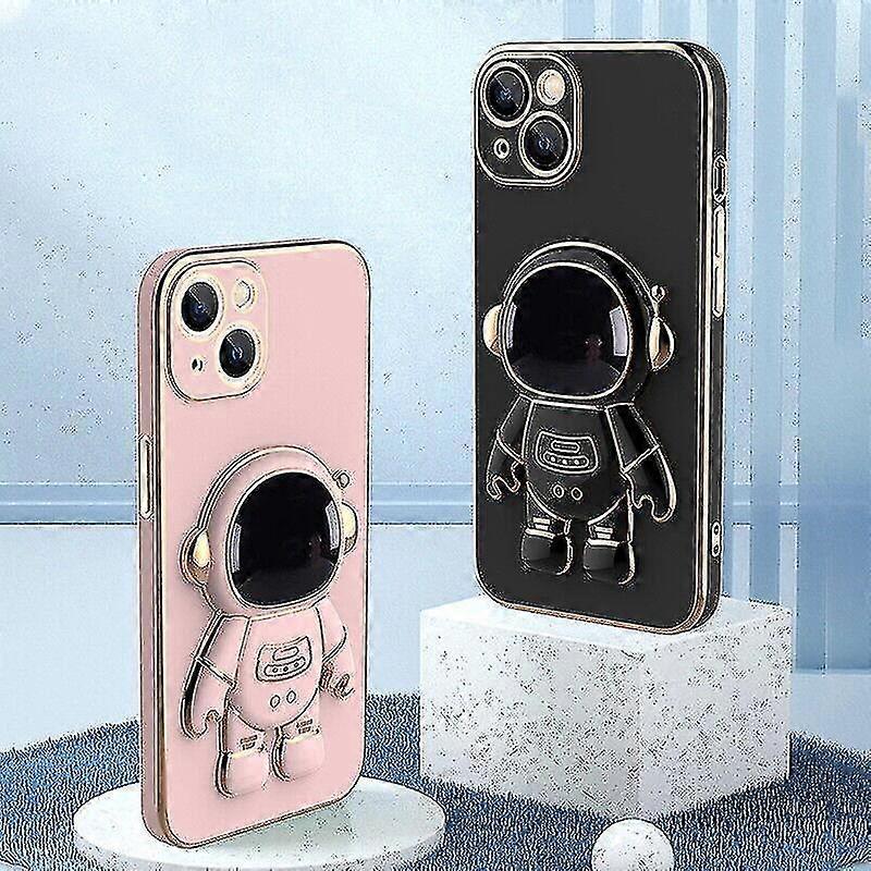 Astronaut foldbart etui til Iphone 13 Pro Max 11 12 Xr X Xs 7 8 Telefondæksel